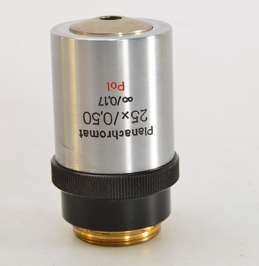 Planachromat 25x/0,50 oo/0,17 Pol M19 Carl Zeiss Jena