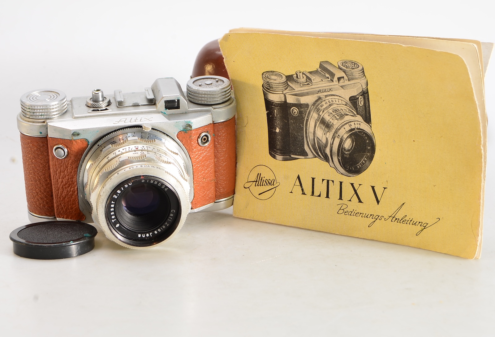 Altissa Altix V Orangebraun Zeiss Tessar